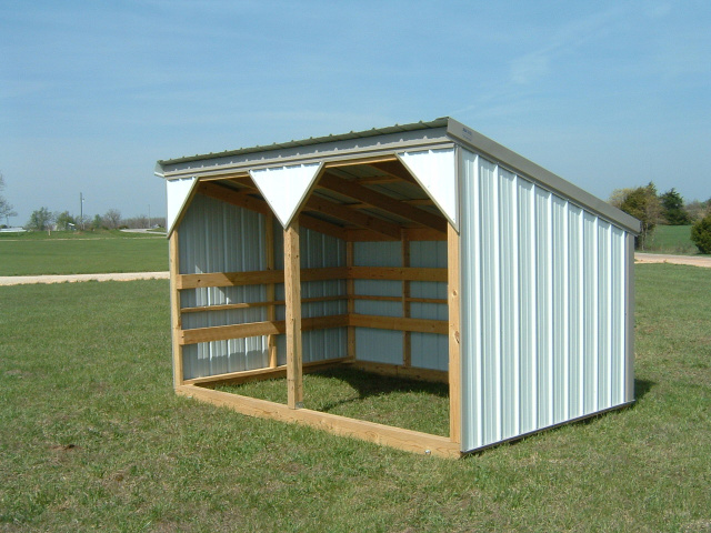 8x12 Large Animal Shelter